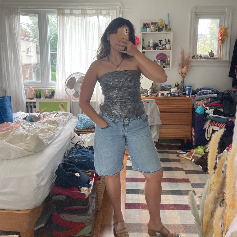 Rhinestone Tube Top